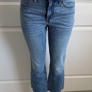 J CREW Women’s 9" Demi-Boot Crop Jeans Size 27